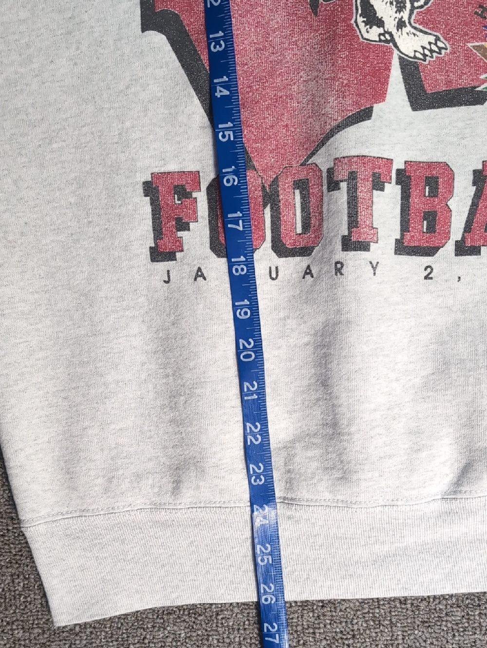 Vintage 1995 Wisconsin Badgers Hall of Fame Bowl Sweatshirt Size L Supercotton - Picture 7 of 10